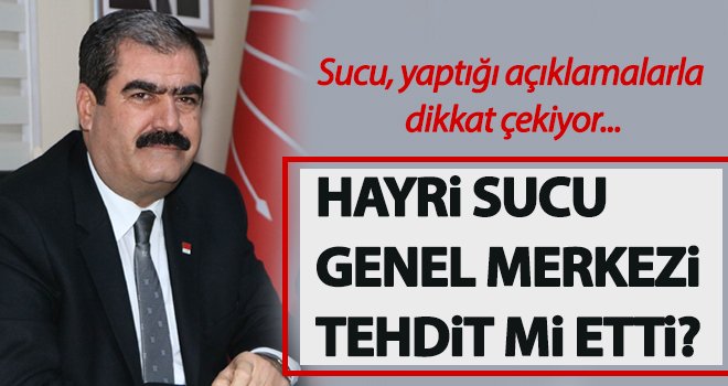 Sucu, yaptığı açıklamalarla dikkat çekiyor...