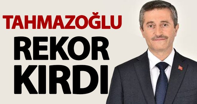 Tahmazoğlu, yeniden başkan seçildi