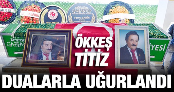 Titiz'e son veda: Göz yaşlarıyla uğurlandı