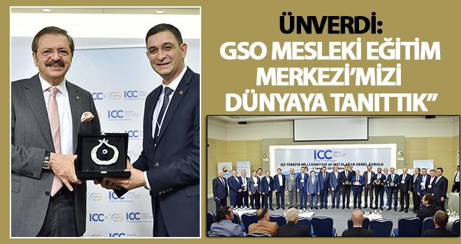 TOBB'dan GSO'ya plaket