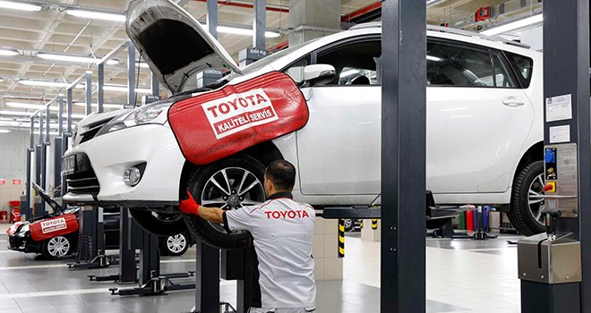 Toyota'dan yaza özel servis avantajları