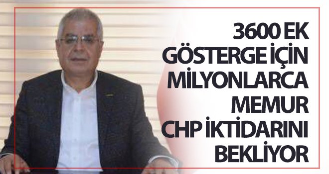 Uçar: Milyonlarca memurumuzun sesi olmak için buradayız