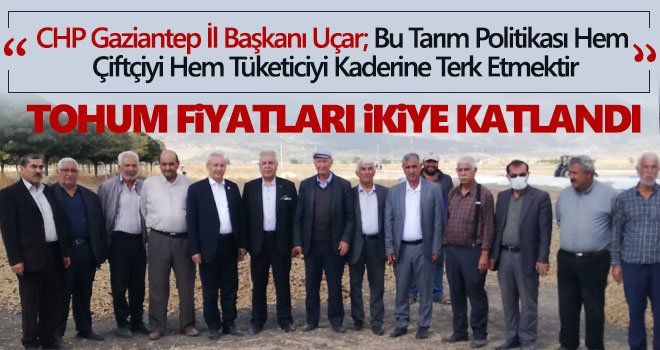 Uçar, yüksek maliyetli satış politikasına tepki gösterdi