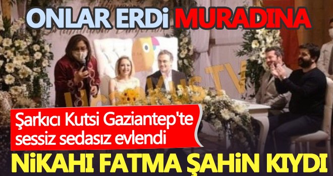 Ünlü sanatçı Kutsi mutluluğa evet dedi!