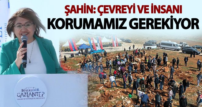 Yeşil bir Gaziantep için el ele!