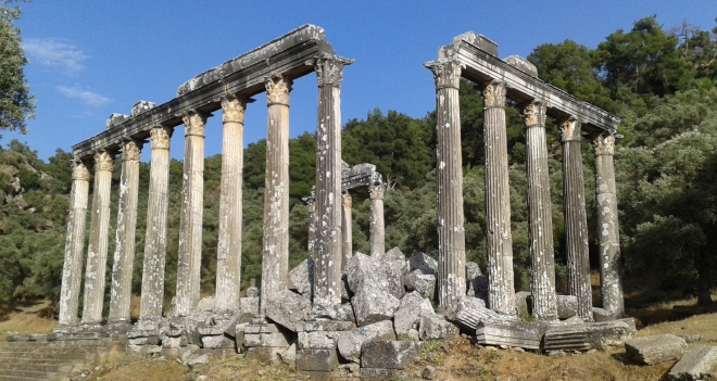Zeus Tapınağı'nda ''Türk'' izleri